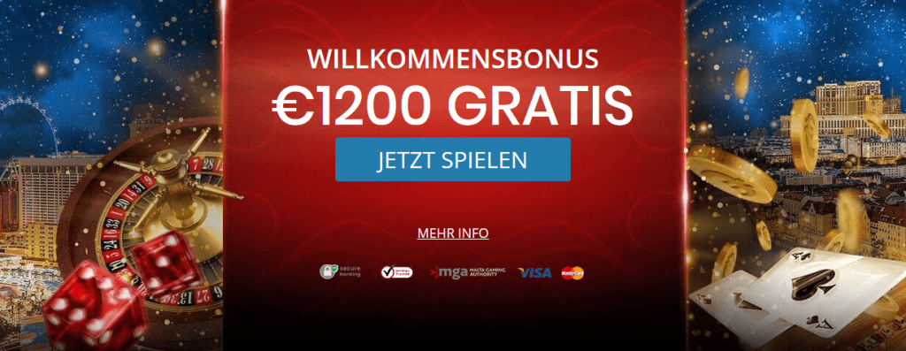 Royal Vegas Casino: Anmeldebonus.